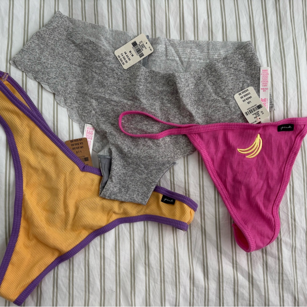NWT VS Pink undie bundle